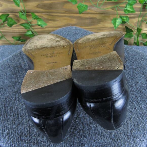 Mezlan Men's 1968 Loafer Black‎ Leather Size 11 Medium Gently Used 2025 - Picture 5 of 6